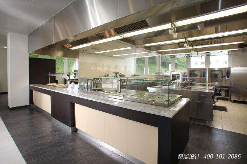 西餐廳廚房設計